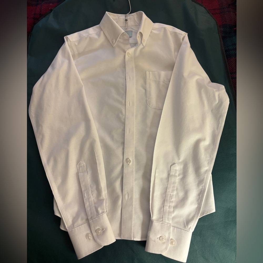 Classic White Men's Shirt